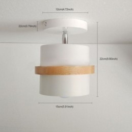 Okrągły Macaron Spotlight Chromatic Ceiling Light (Pojedyncze światło)