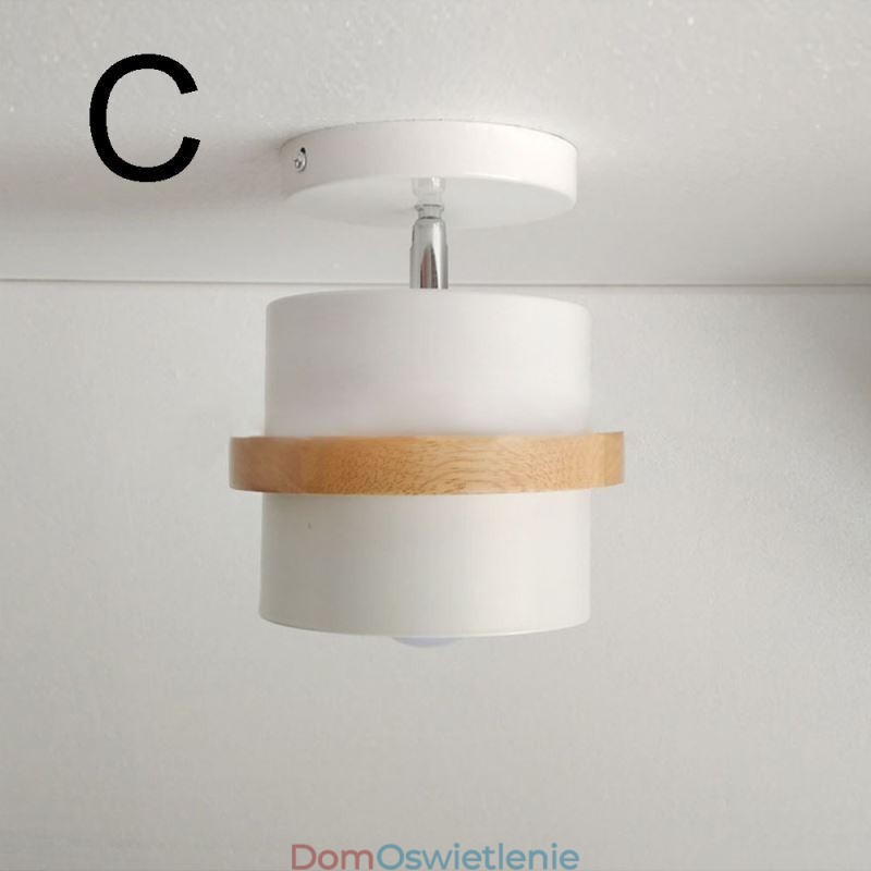 Okrągły Macaron Spotlight Chromatic Ceiling Light (Pojedyncze światło)