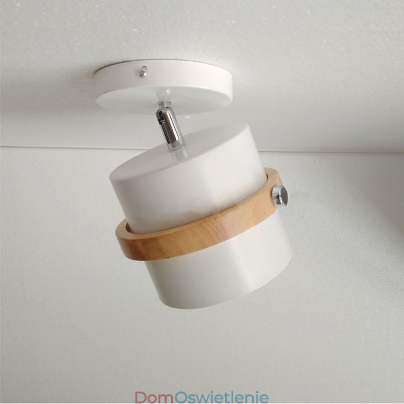 Okrągły Macaron Spotlight Chromatic Ceiling Light (Pojedyncze światło)