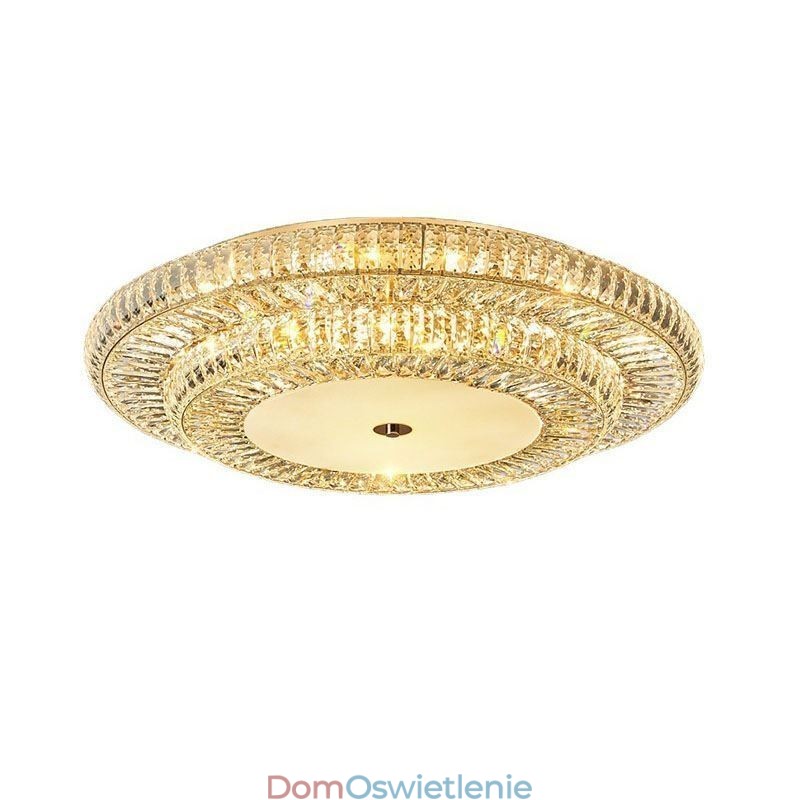 Kryształowa lampa sufitowa okrągła kryształowa dekoracyjna