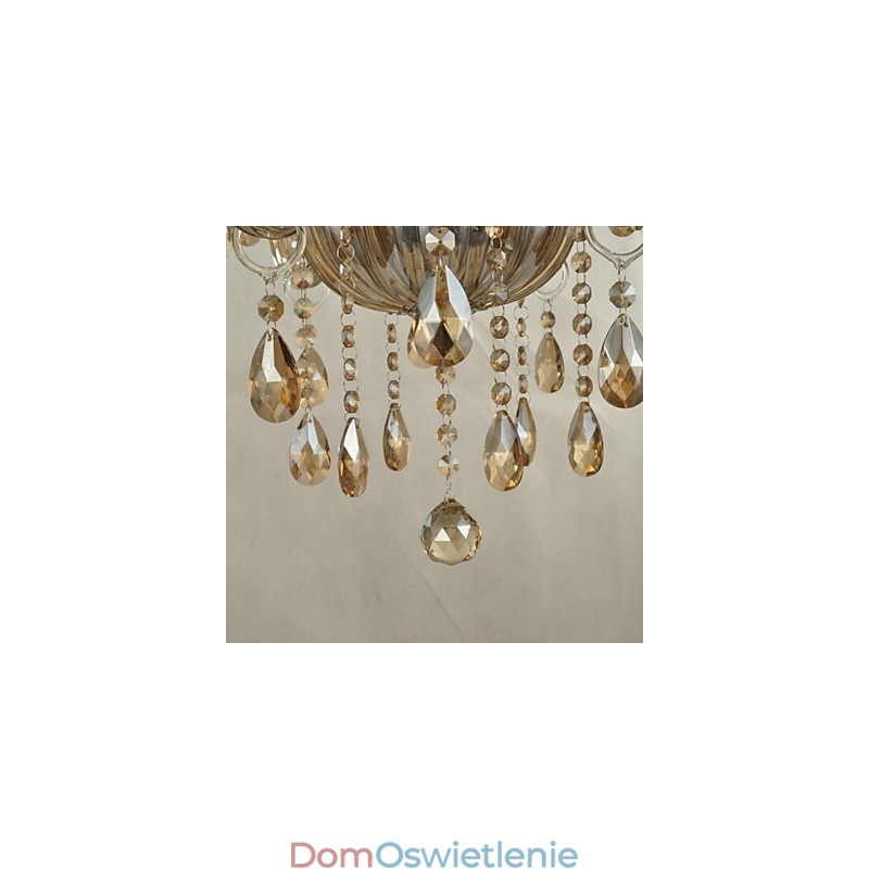 Nowoczesny współczesny żyrandol ze szkła kryształowego