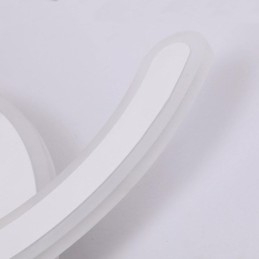 Nowoczesna prosta lampa sufitowa z akrylu w kształcie litery C