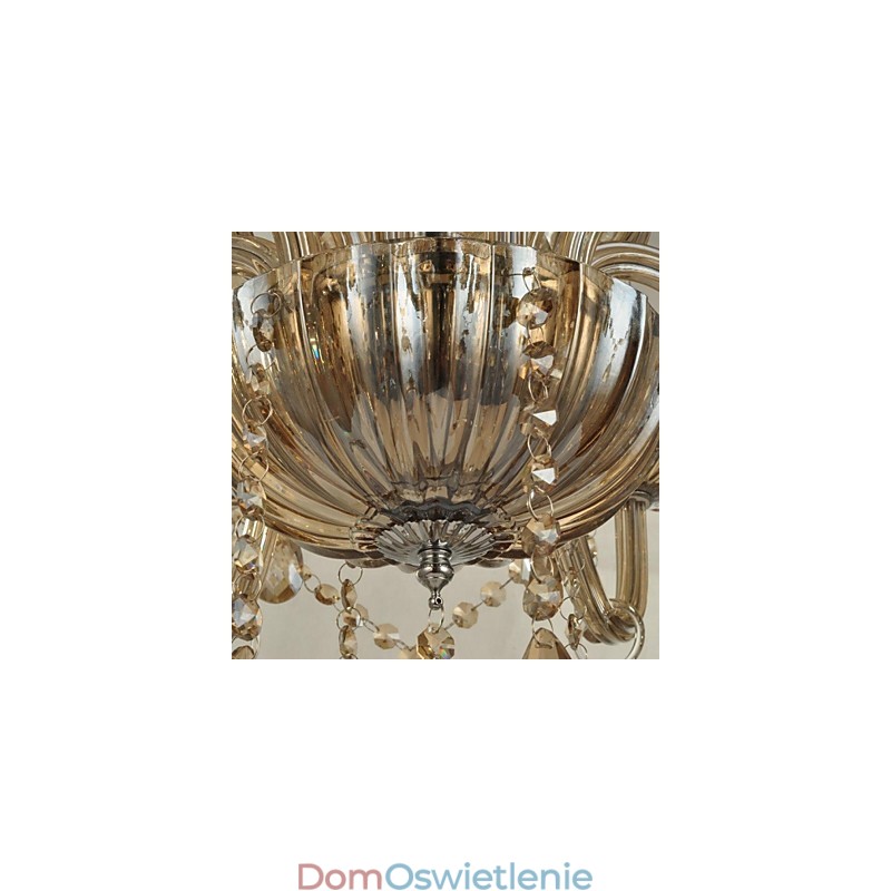 Nowoczesny współczesny żyrandol ze szkła kryształowego