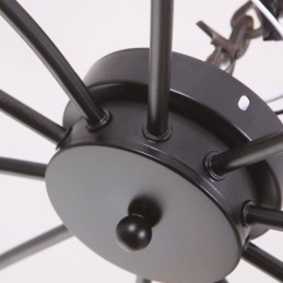 Lampa sufitowa Spider Lampa jadalniana Antique Classic Flush Mount 8 10 Arms