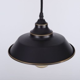 Industrialna lampa wisząca Farmhouse Pulley, chowana, regulowana wysokość