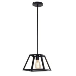 Rustykalna lampa wisząca Farmhouse Industrial Mini Metalowa lampa sufitowa Trapezoidalny kształt wyspa