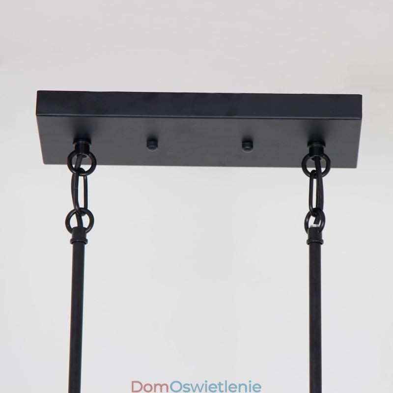 Industrialna metalowa lampa wisząca trapezoidalna wisząca lampa sufitowa
