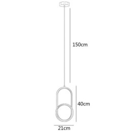 Nowoczesna lampa wisząca, kreatywna lampa wisząca