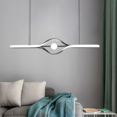Nowoczesna liniowa lampa wisząca, długa lampa wisząca Nowoczesna liniowa lampa wisząca, długa lampa wisząca