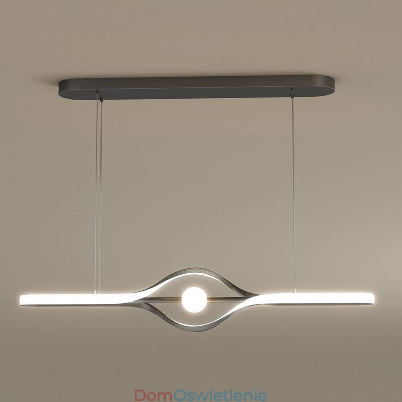 Nowoczesna liniowa lampa wisząca, długa lampa wisząca