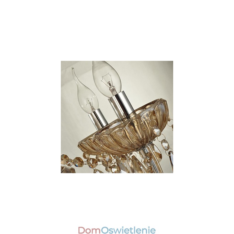 Nowoczesny współczesny żyrandol ze szkła kryształowego