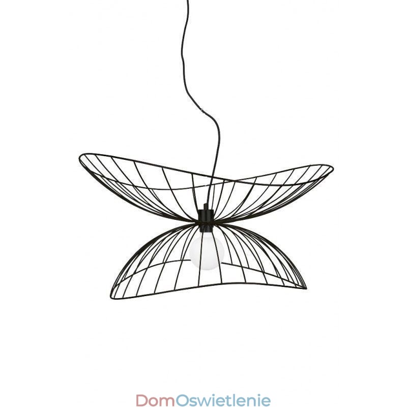 Nowoczesny żyrandol w kształcie kapelusza, minimalistyczny wystrój, lampa wisząca 1 światło