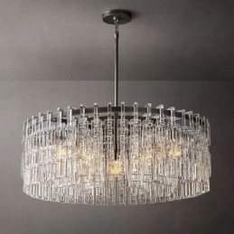 Amerykańska lampa sufitowa Luksusowa lampa wisząca kryształowa 60 cm