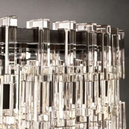 Amerykańska lampa sufitowa Luksusowa lampa wisząca kryształowa 60 cm