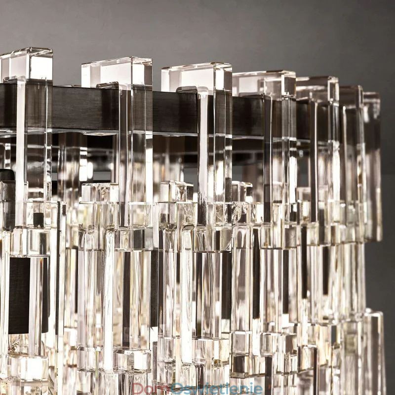 Amerykańska lampa sufitowa Luksusowa lampa wisząca kryształowa 60 cm