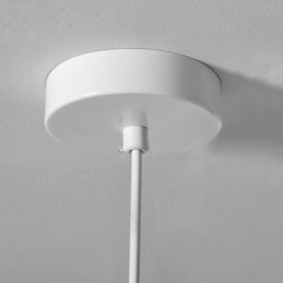 Żywiczna lampa wisząca, prosta lampa sufitowa