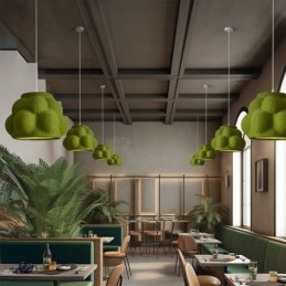 Żywiczna lampa wisząca Nowoczesna lampa wisząca