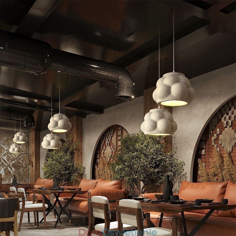 Żywiczna lampa wisząca Nowoczesna lampa wisząca