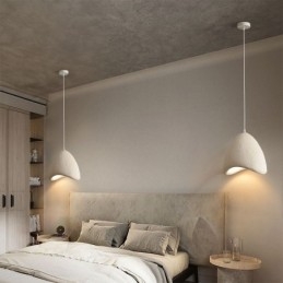 Żywiczna lampa sufitowa, dekoracja wisząca