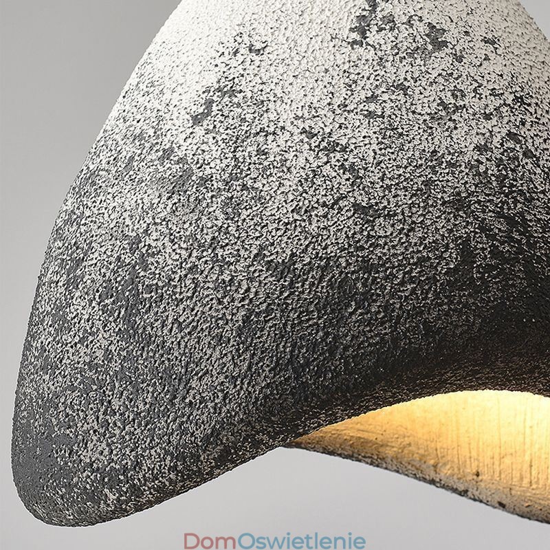 Żywiczna lampa sufitowa, dekoracja wisząca