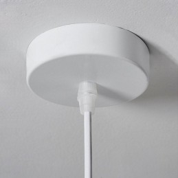 Żywiczna lampa sufitowa, dekoracja wisząca