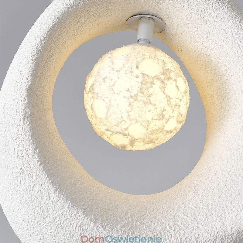 Żywiczna lampa wisząca Nowoczesna prosta lampa sufitowa