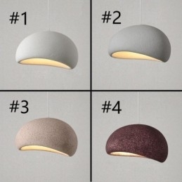 Żywiczna lampa wisząca Minimalistyczna lampa wisząca