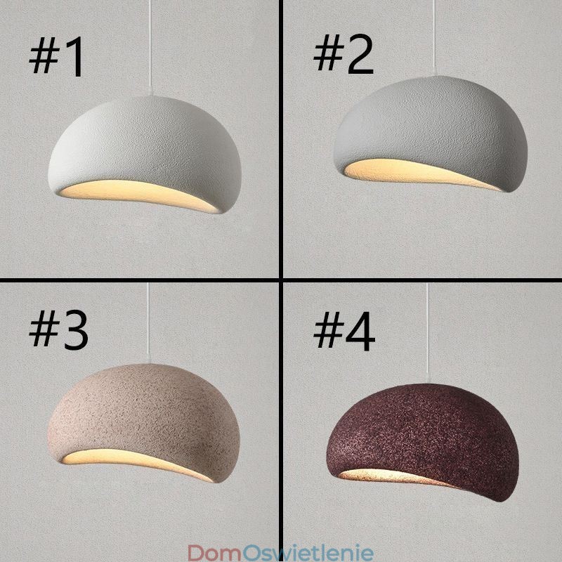 Żywiczna lampa wisząca Minimalistyczna lampa wisząca