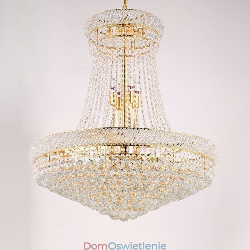 Kryształowa lampa wisząca Nowoczesna lampa sufitowa dekoracyjna Duplex
