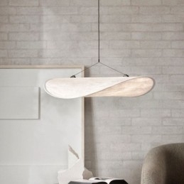 Lampa sufitowa Jedwabna dekoracja Wisząca lampa Ciepła biel
