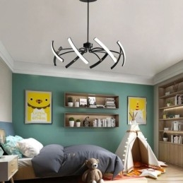 Lampa wisząca Minimalistyczna, przekształcalna lampa sufitowa