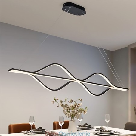 Wisząca minimalistyczna lampa sufitowa Wave Light Wisząca minimalistyczna lampa sufitowa Wave Light