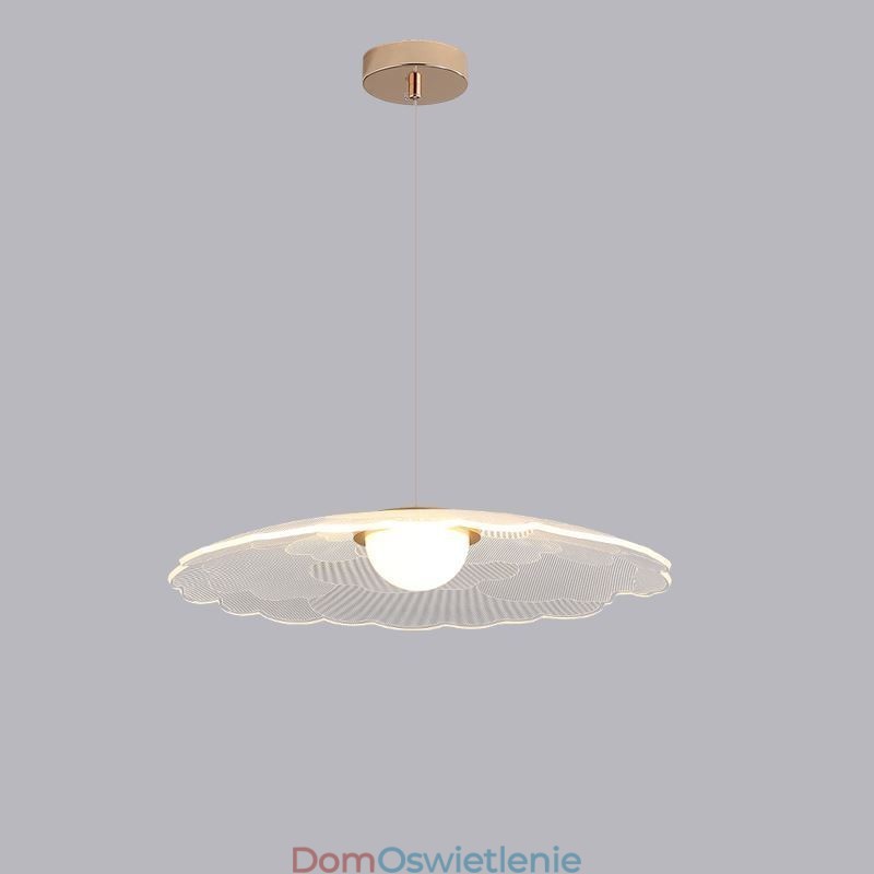 Wisząca lampa akrylowa Flower Pan Sufitowa lampa