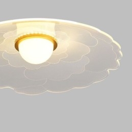 Wisząca lampa akrylowa Flower Pan Sufitowa lampa