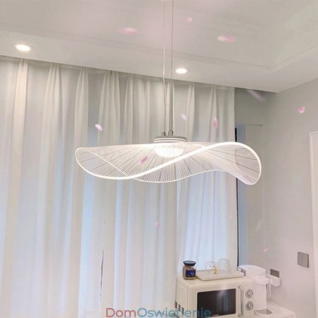 Wisząca lampa sufitowa z akrylu w kształcie liścia lotosu Wisząca lampa sufitowa z akrylu w kształcie liścia lotosu