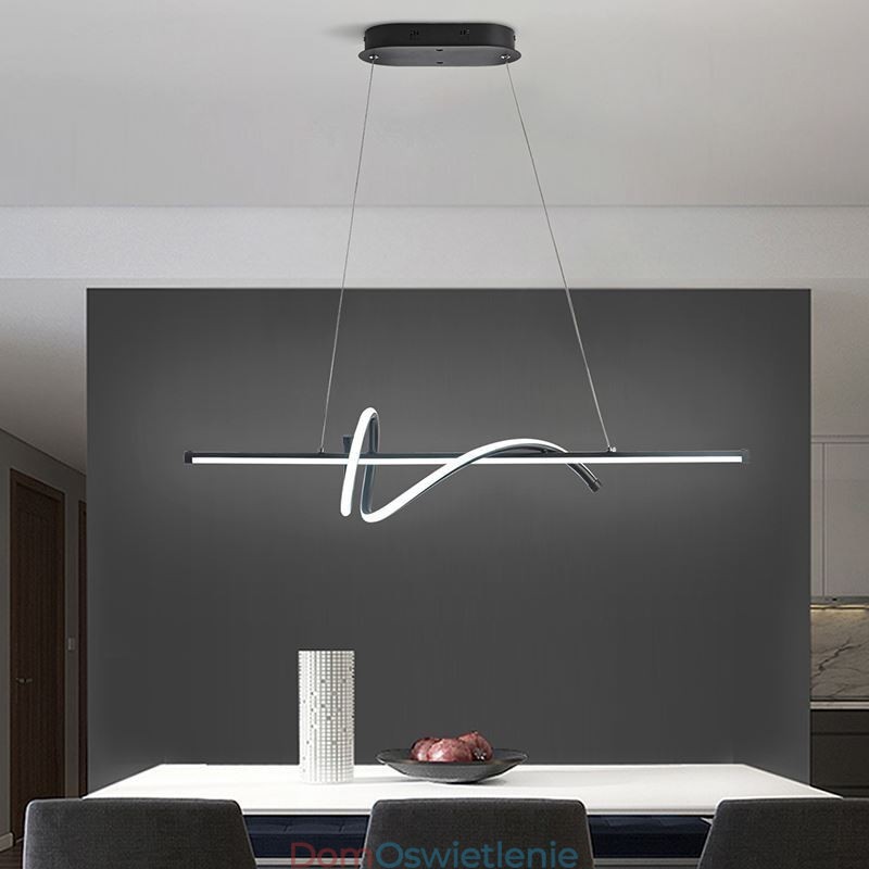 Wisząca lampa minimalistyczna, krótka, sufitowa