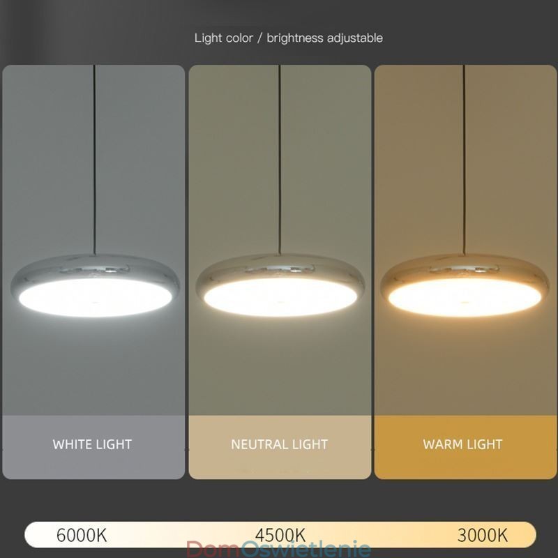 Lampa wisząca, lampa wisząca okrągła, trzygłowicowa
