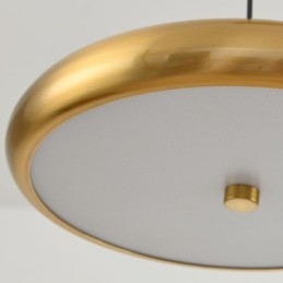 Lampa wisząca, lampa wisząca okrągła, trzygłowicowa