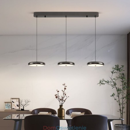 Lampa sufitowa, lampa wisząca z trzema głowicami Lampa sufitowa, lampa wisząca z trzema głowicami