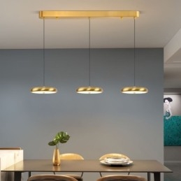 Lampa sufitowa, lampa wisząca z trzema głowicami