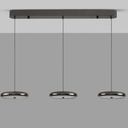 Lampa sufitowa, lampa wisząca z trzema głowicami