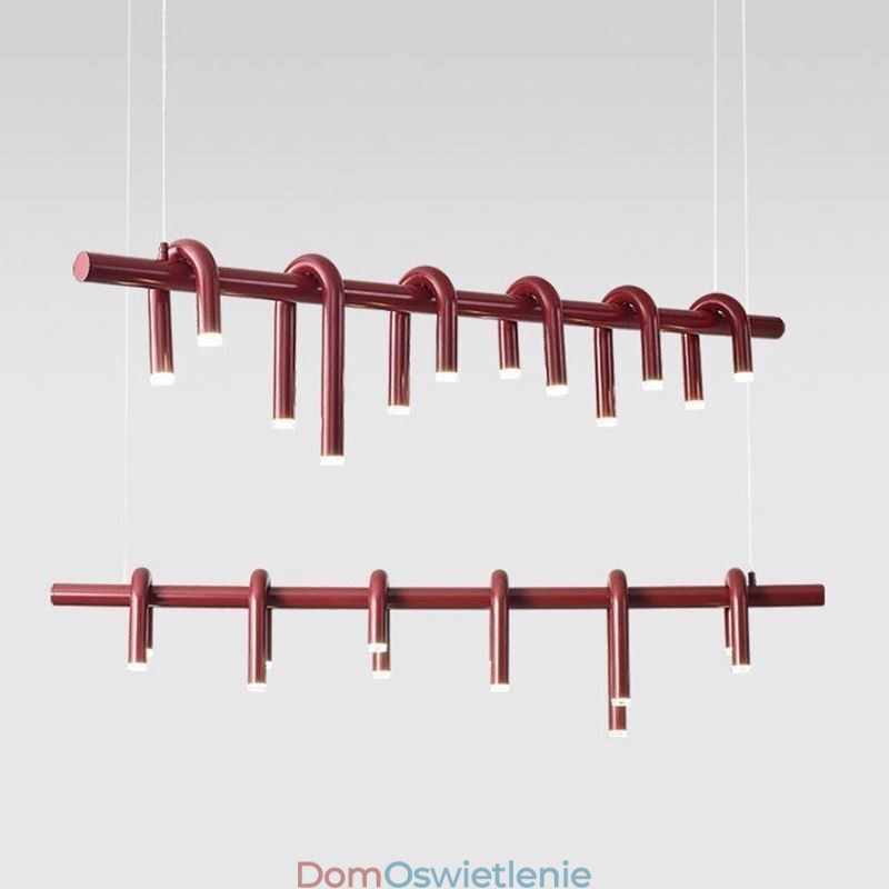 Wisząca lampa w kształcie litery U Dekoracyjna lampa wisząca