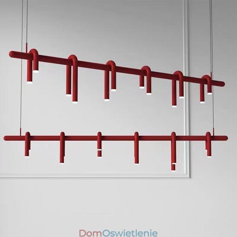 Wisząca lampa w kształcie litery U Dekoracyjna lampa wisząca