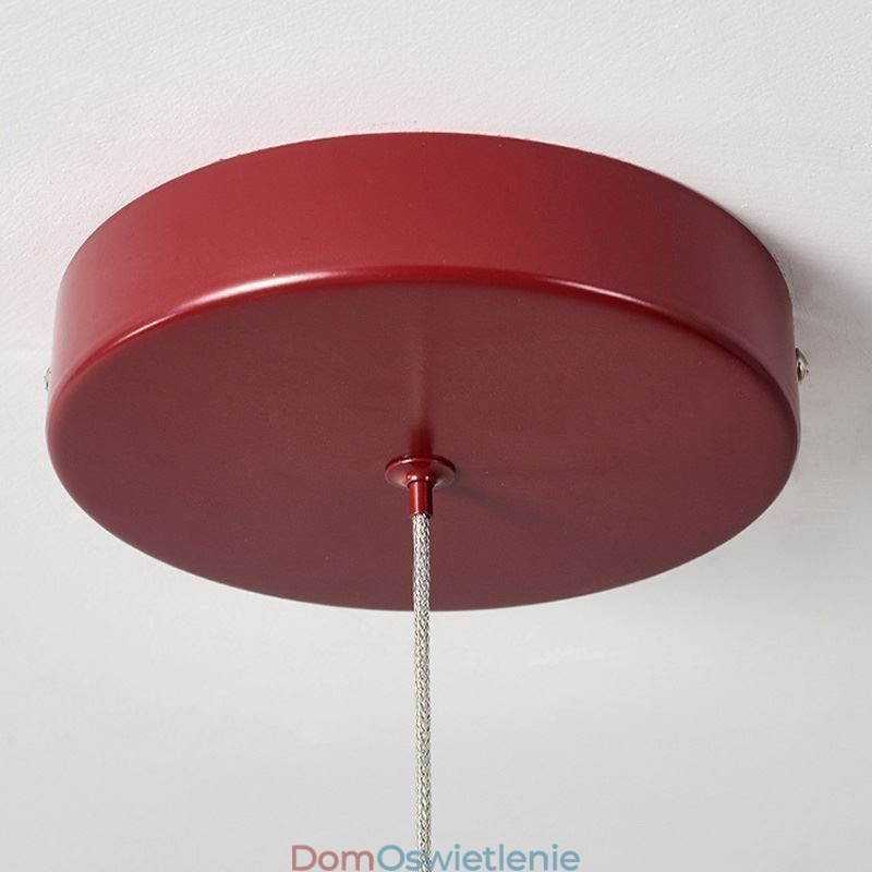 Lampa sufitowa Nowoczesna nordycka Duplex Building Okrągła lampa wisząca w kształcie litery U