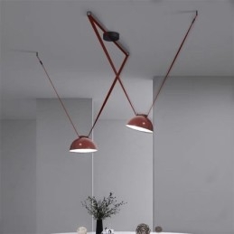 Pasek Wiszący Lampa Europejska Prosty Styl Wabi Sabi Pasek Sufitowy Lampa