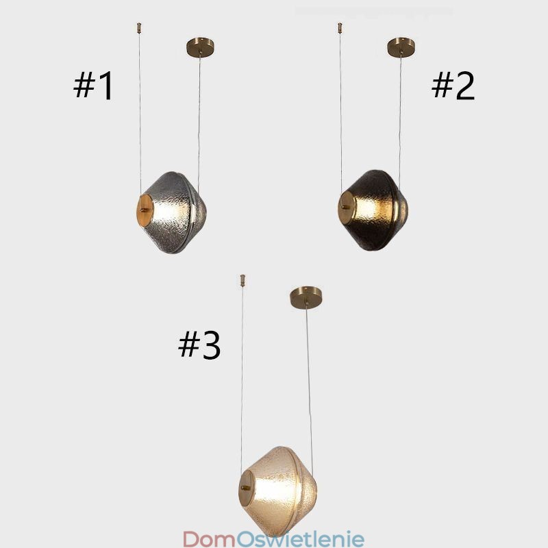 Wisząca lampa Nowoczesna prosta pojedyncza szklana mała lampa sufitowa