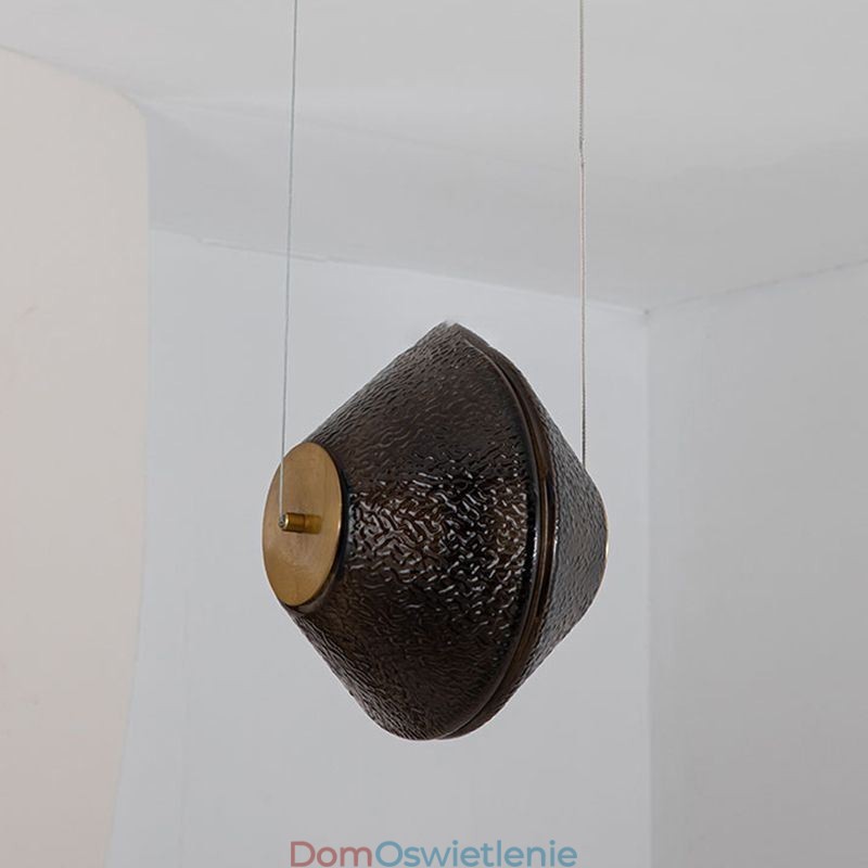 Wisząca lampa Nowoczesna prosta pojedyncza szklana mała lampa sufitowa