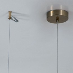Wisząca lampa Nowoczesna prosta pojedyncza szklana mała lampa sufitowa