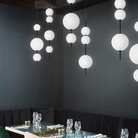Wisząca lampa Nowoczesna minimalistyczna magiczna fasolka Molecule Ceiling Light Wisząca lampa Nowoczesna minimalistyczna magiczna fasolka Molecule Ceiling Light