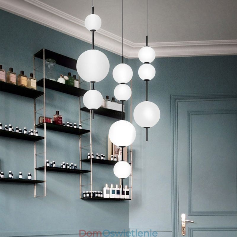 Wisząca lampa Nowoczesna minimalistyczna magiczna fasolka Molecule Ceiling Light